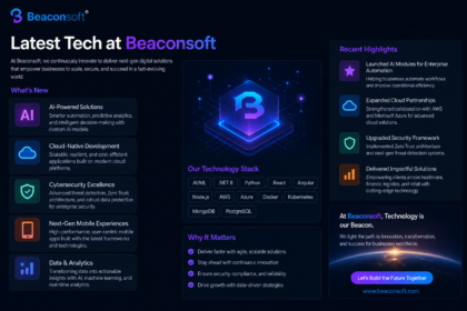 beaconsoft latest tech info