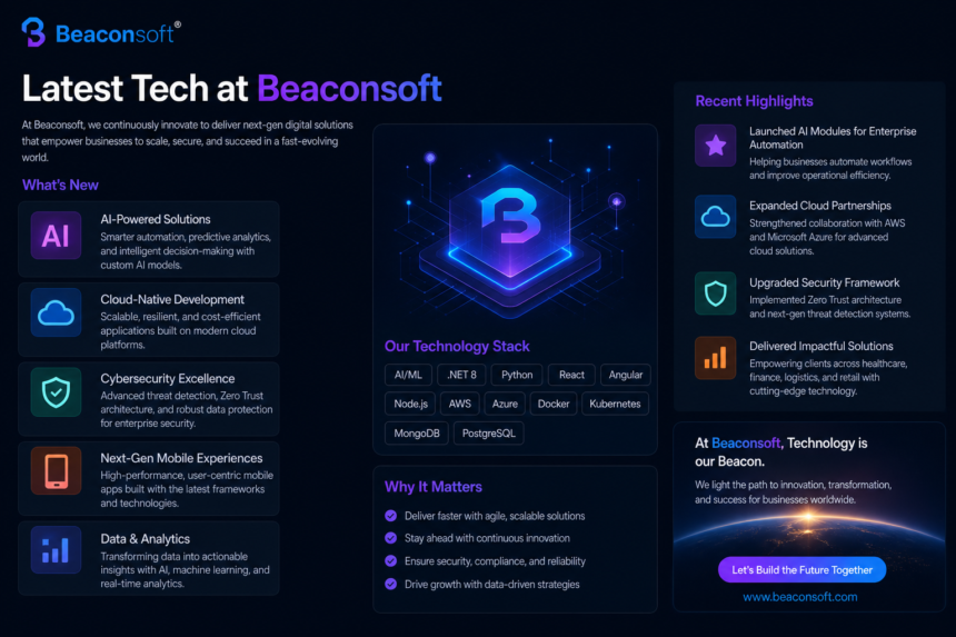 beaconsoft latest tech info