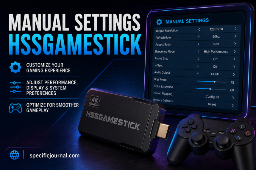 manual settings hssgamestick